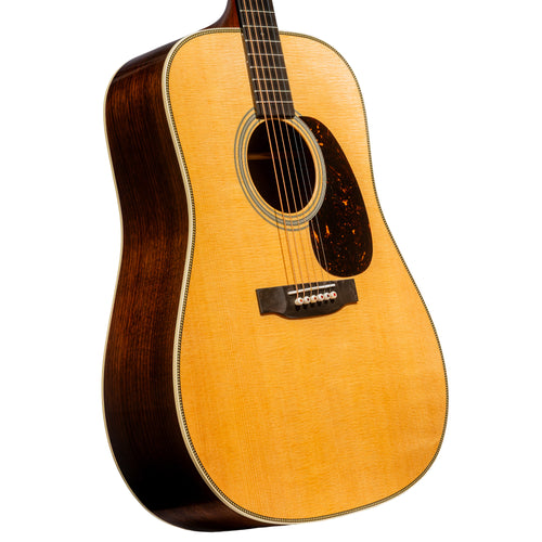 Martin Super HD-28 Standard Series Acoustic Guitar, Natural w/ Hard Case