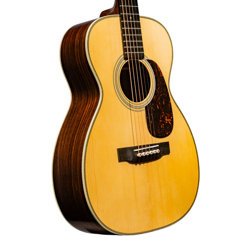 Martin Custom Shop 0-28 Acoustic Guitar, Adirondack Spruce/East Indian Rosewood, Natural