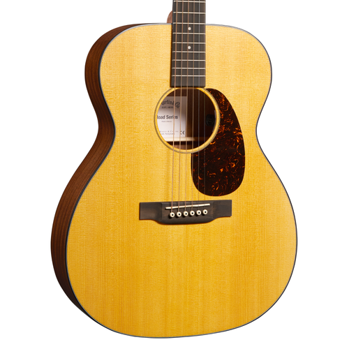 Martin Road Series 000-10E Retro Acoustic-Electric Guitar, Spruce/Sapele, Natural