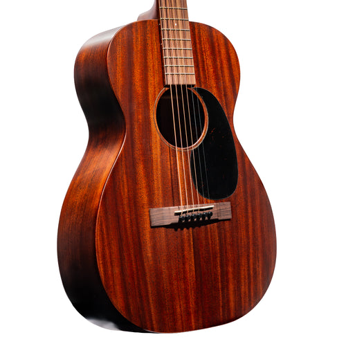 Martin 0-10E Retro Jason Isbell Acoustic-Electric Guitar, Satin Dark Mahogany