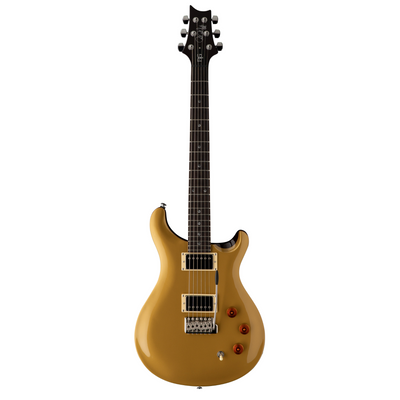PRS SE DGT Signature Gold Top Electric Guitar with Moon Inlays, Gig Bag
