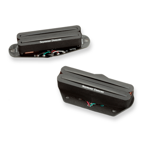 Seymour Duncan STHR-1 Hot Rails Tele Pickup Set, Black