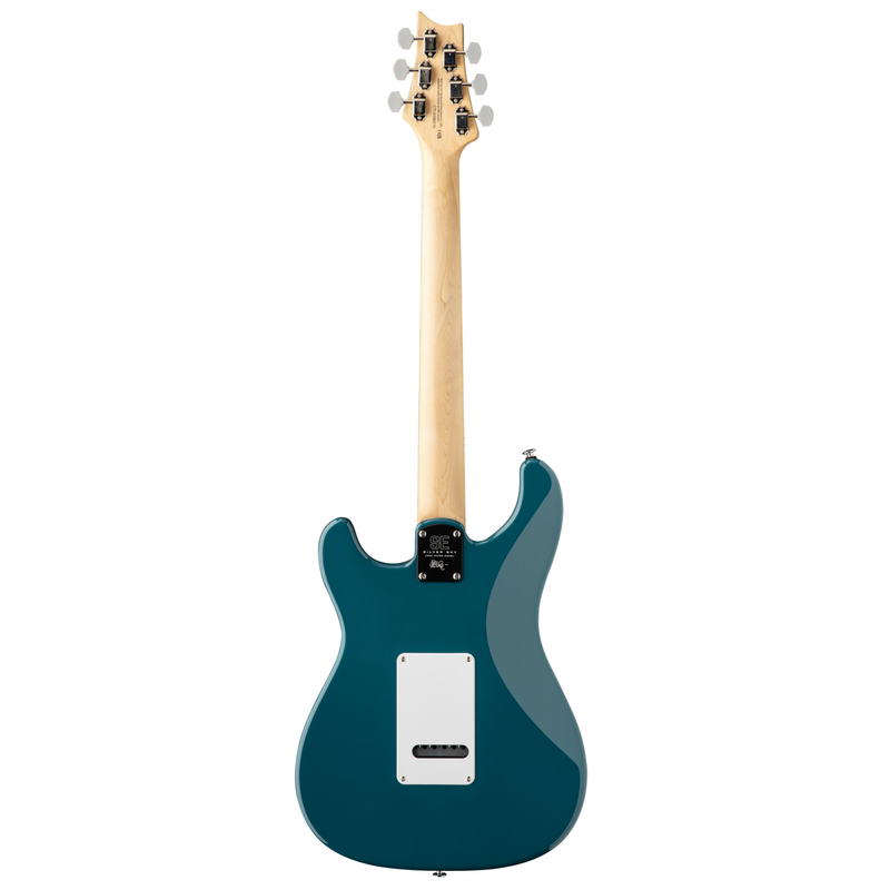 PRS SE Silver Sky Electric Guitar, Maple Fingerboard, Nylon Blue