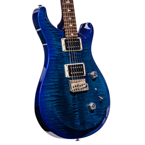 PRS S2 Custom 24 Electric Guitar, Lake Blue w/ Premium Gig Bag