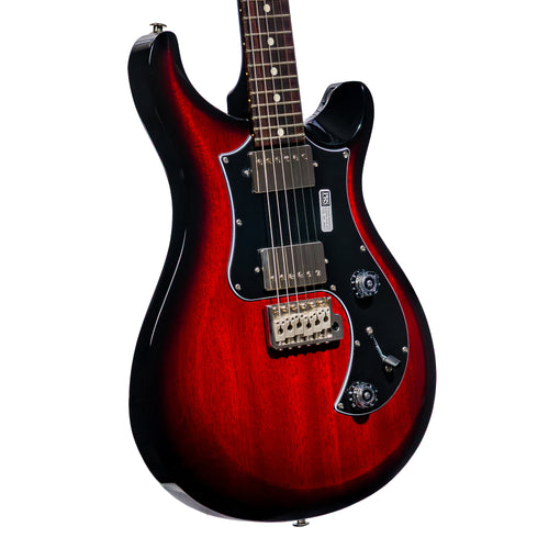 PRS S2 Standard 24 Electric Guitar, Scarlet Sunburst w/ Premium Gig Bag