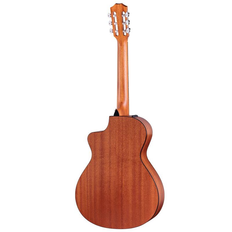 Taylor 112ce-N Nylon-String Grand Concert Acoustic-Electric Guitar, Torrefied Spruce/Sapele, Natural