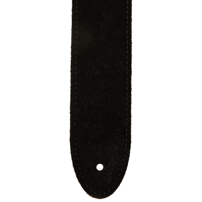PRS 2" Leather Embossed Birds Guitar Strap, Worn Black