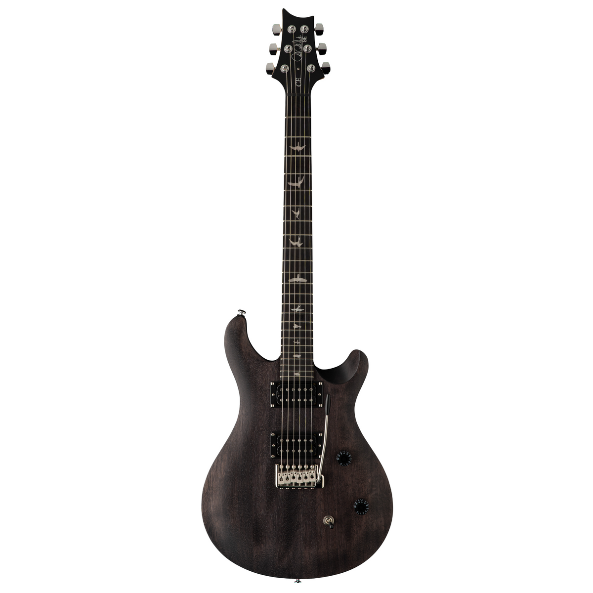 PRS SE CE24 Standard Satin Electric Guitar, Charcoal