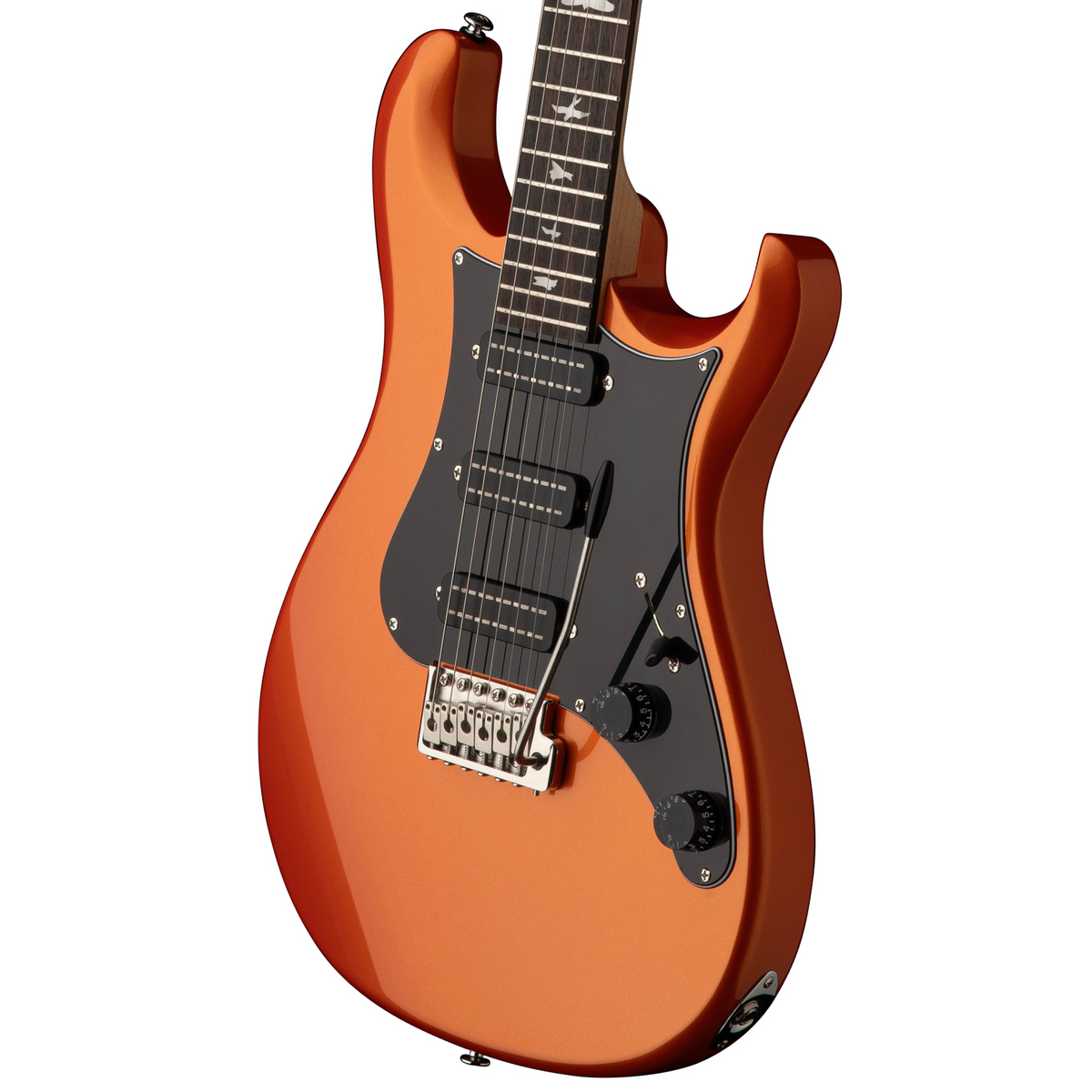 PRS SE NF3 Electric Guitar, Rosewood Fretboard, Metallic Orange