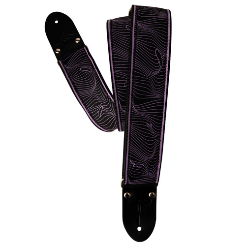 PRS 2” Deluxe Retro Custom Jacquard Guitar Strap, Pulsar Birds