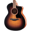 Taylor 114ce Special Edition Grand Auditorium Acoustic Guitar, Dark Tobacco Shaded Edgeburst