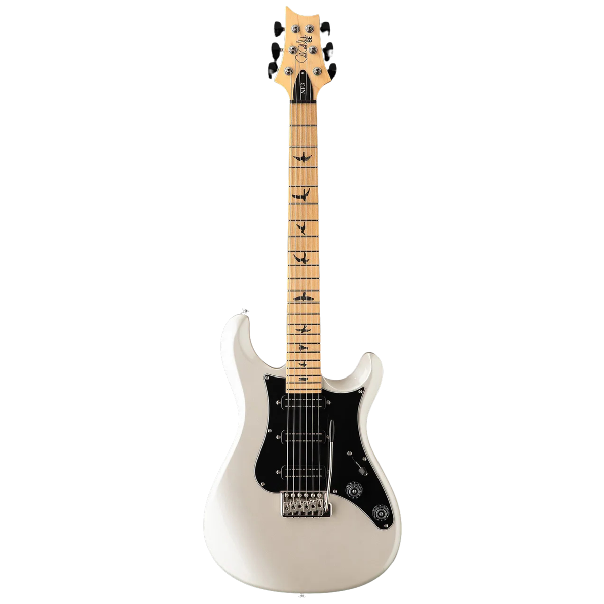 PRS SE NF3 Electric Guitar, Maple Fingerboard, Pearl White