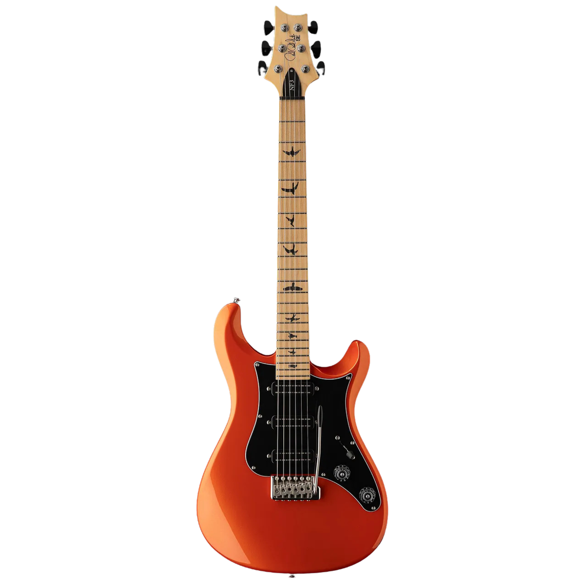 PRS SE NF3 Electric Guitar, Rosewood Fingerboard, Metallic Orange