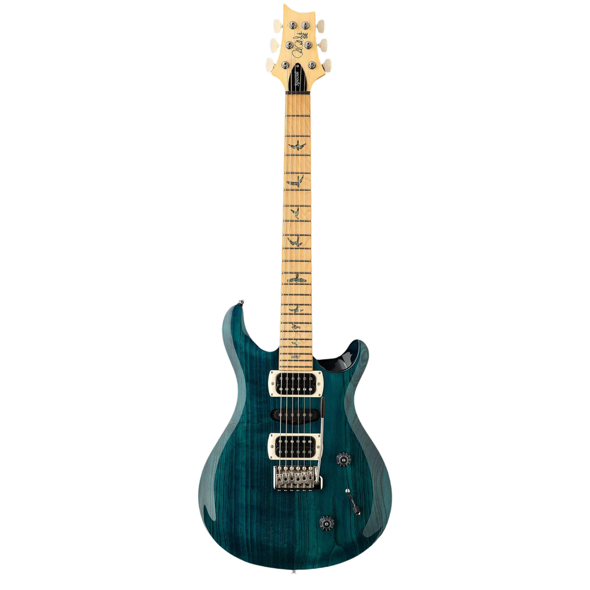 PRS SE Swamp Ash Special Electric Guitar, Iri Blue