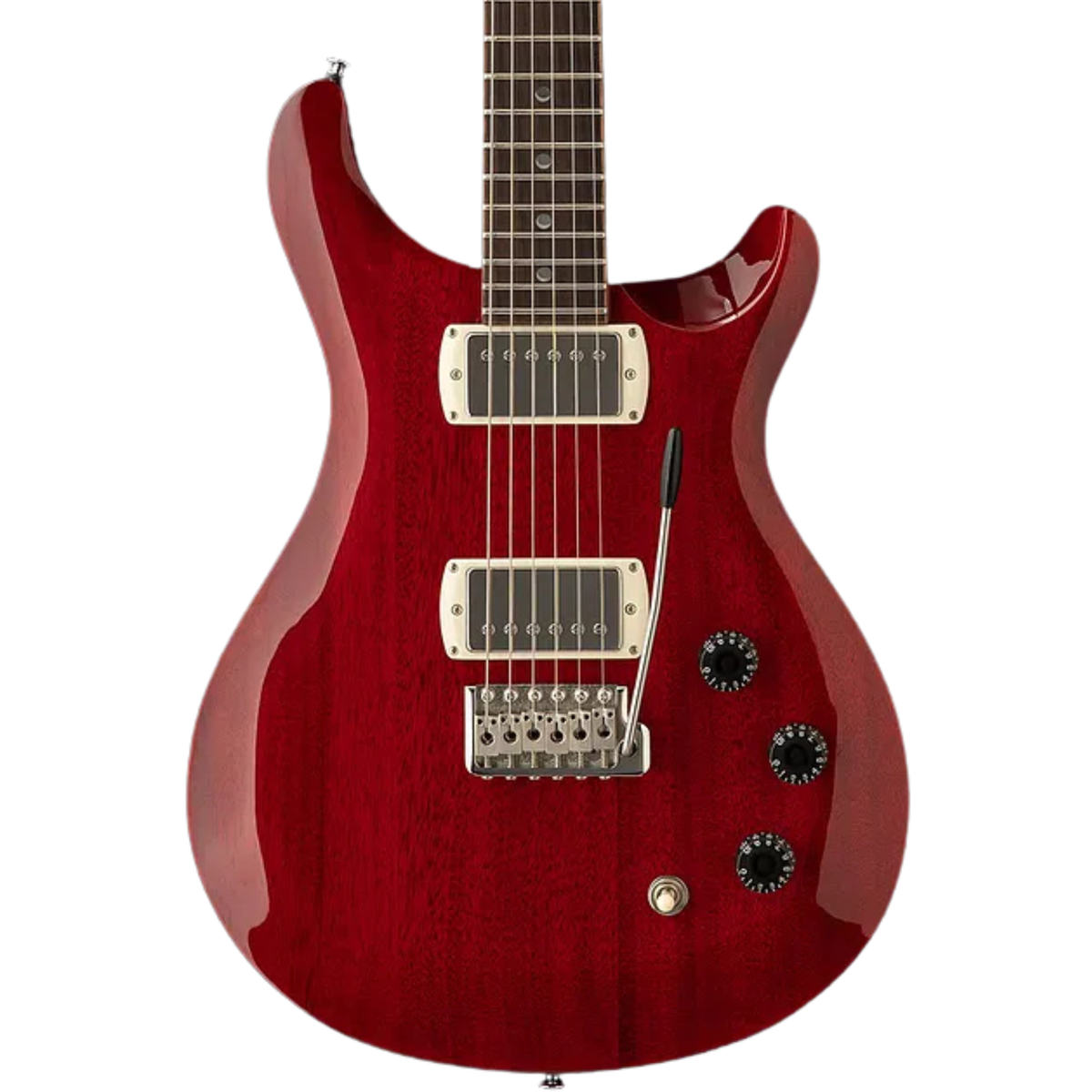 PRS SE DGT Standard Electric Guitar, Vintage Cherry