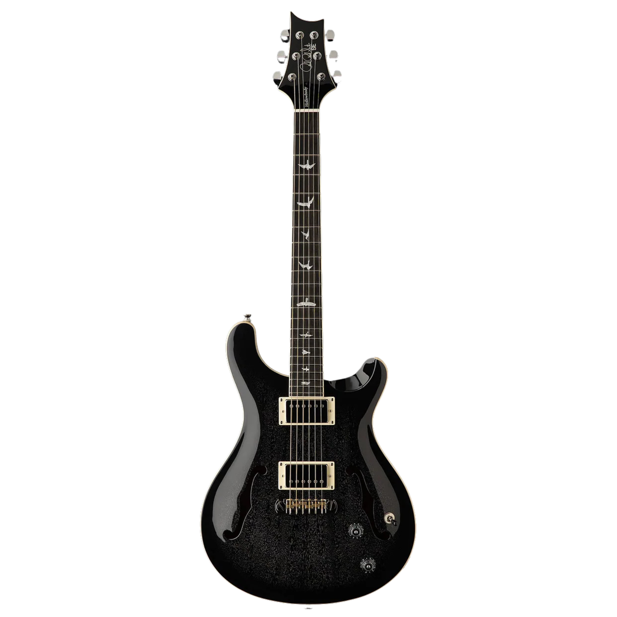 PRS SE Hollowbody Standard Electric Guitar, Dog Hair Smokeburst