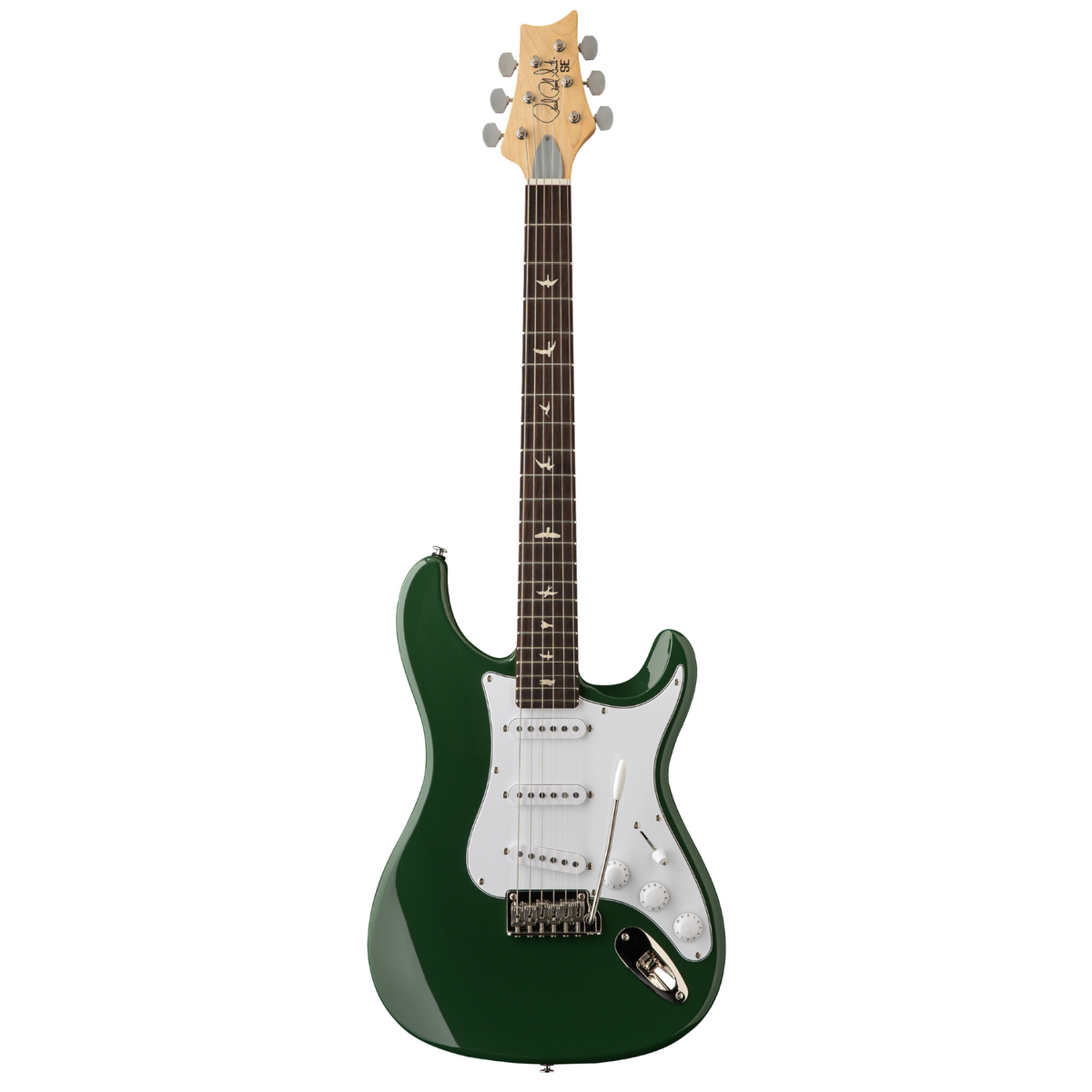 PRS SE Silver Sky Electric Guitar, Rosewood Fingerboard, Laurel Green