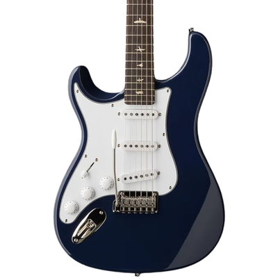 PRS SE Silver Sky Left Handed Electric Guitar, Rosewood Fingerboard, Trad Blue