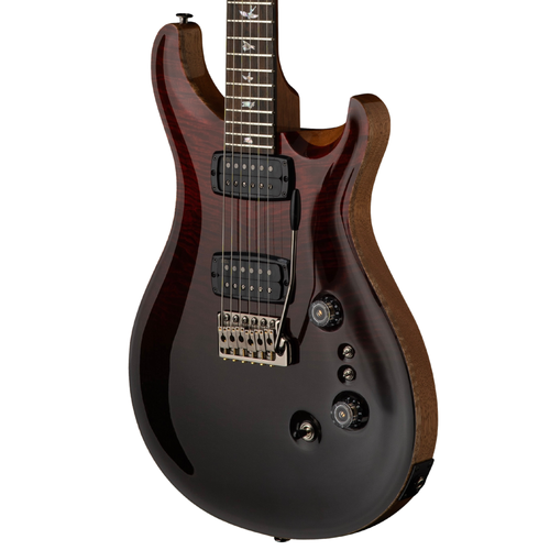 PRS Custom 24-08 Mango Limited Edition Electric Guitar, Fire Red Gray/Black Fade