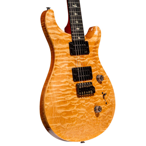 PRS Limited Edition Custom 24 Electric Guitar, Natural Quilt Artist Top, Natural