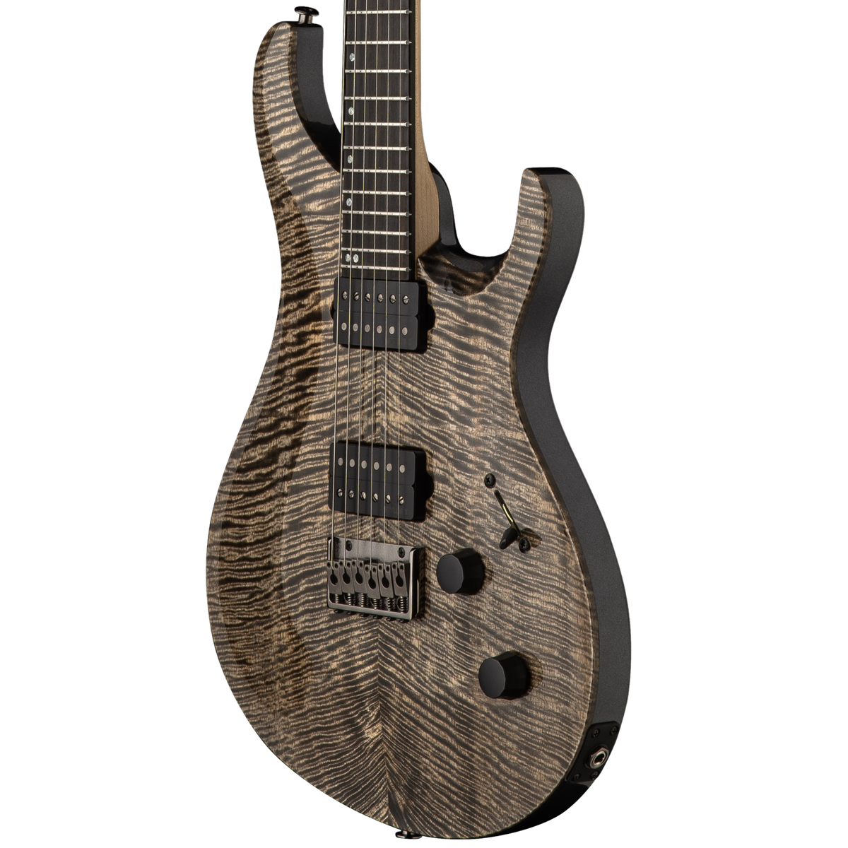 PRS Tekton Electric Guitar, Ebony Fingerboard, Black Tourmaline