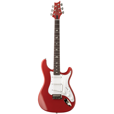 PRS Limited Edition Silver Sky Defender Electric Guitar, Rosewood Fingerboard, Portofino Red