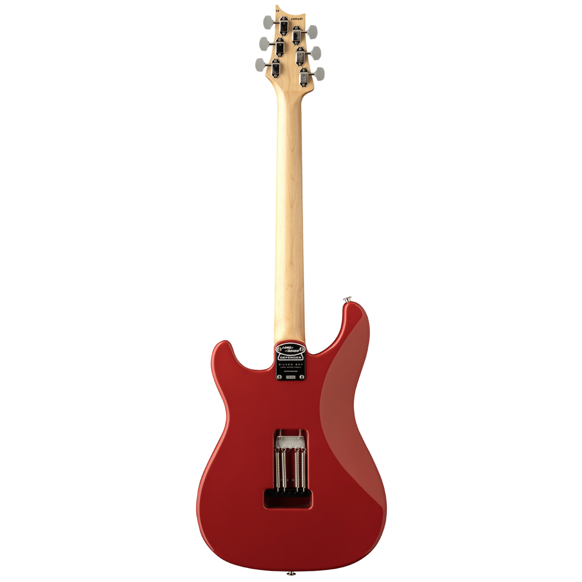 PRS Limited Edition Silver Sky Defender Electric Guitar, Rosewood Fingerboard, Portofino Red
