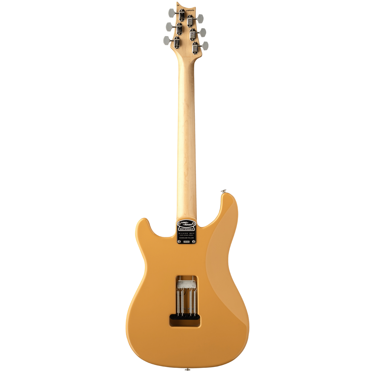 PRS Limited Edition Silver Sky Defender Electric Guitar, Rosewood Fingerboard, Sandglow Yellow