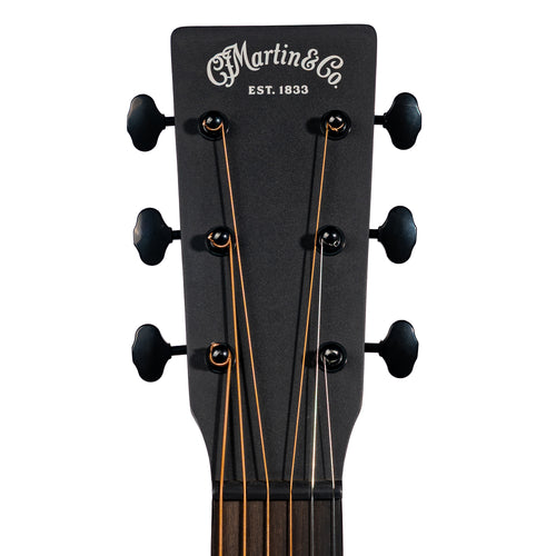 Martin Road Series DC-10E Modern Acoustic-Electric Guitar, Spruce/Sapele, Black