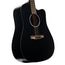 Martin Road Series DC-10E Modern Acoustic-Electric Guitar, Spruce/Sapele, Black