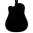 Martin Road Series DC-10E Modern Acoustic-Electric Guitar, Spruce/Sapele, Black
