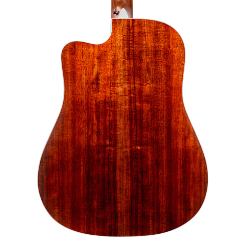 Martin Road Series DC-13E Modern Acoustic-Electric Guitar, Spruce/Koa, Natural