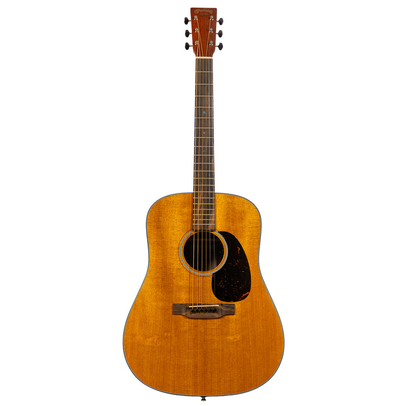 Martin DE Retro Plus Mahogany Acoustic-Electric Guitar, Torrefied Spruce Top, Natural w/Soft Case