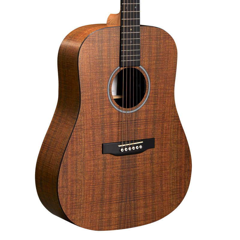 Martin D-X1E Acoustic-Electric Guitar, Koa w/Softshell Case