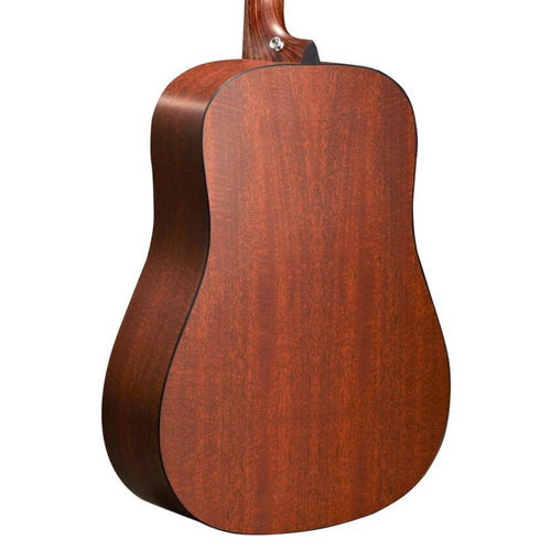 Martin D-X1E Acoustic-Electric Guitar, Figured Mahogany w/Softshell Case