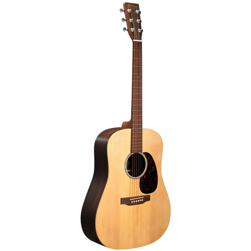 Martin D-X2E Brazilian Rosewood Left-Handed Acoustic Guitar, Natural