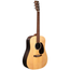 Martin D-X2E Brazilian Rosewood Left-Handed Acoustic Guitar, Natural