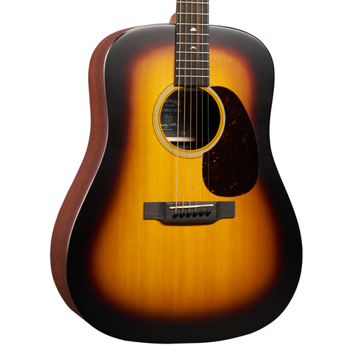Martin D-X2E Molly Tuttle Acoustic-Electric Guitar, Vintage Sunburst