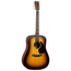 Martin D-X2E Molly Tuttle Acoustic-Electric Guitar, Vintage Sunburst