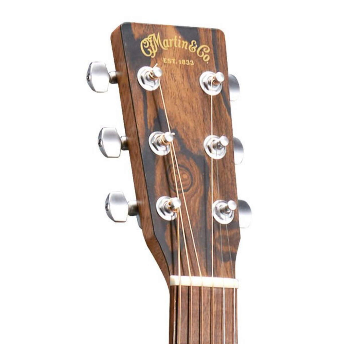 Martin D-X2E Acoustic-Electric Guitar, Ziricote Burst w/Softshell Case