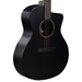 Martin GPC-X1E Acoustic-Electric Guitar, Black w/Softshell Case