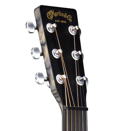 Martin GPC-X1E Acoustic-Electric Guitar, Black w/Softshell Case