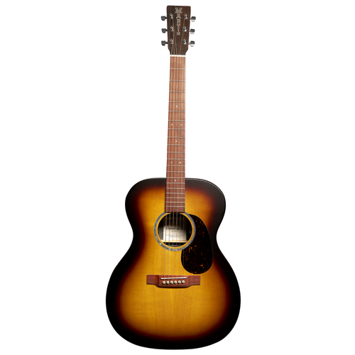Martin 000-X2E Brazilian Burst Special Acoustic-Electric Guitar, Vintage Burst