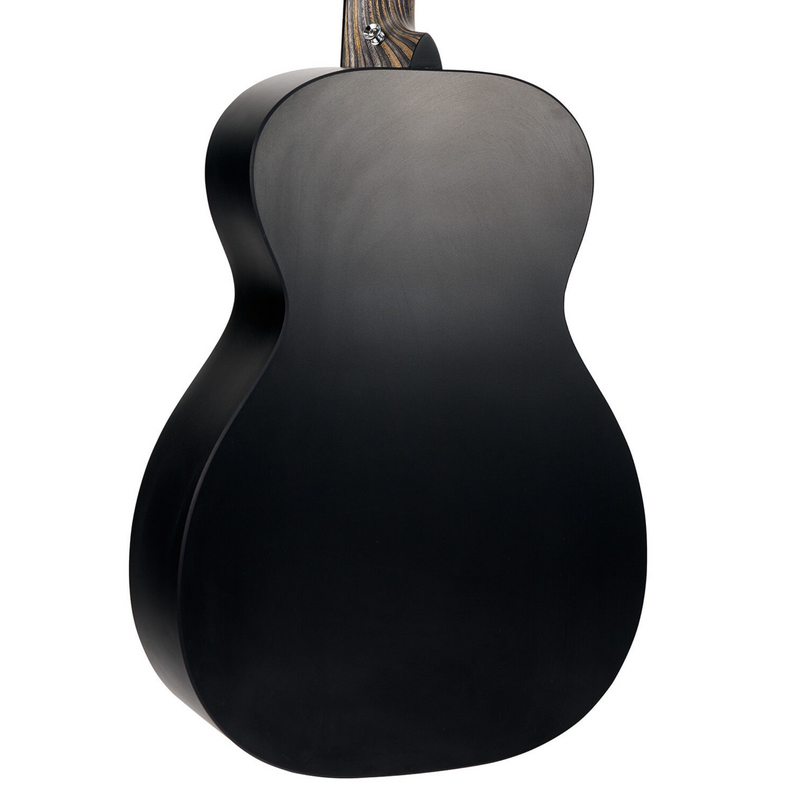 Martin 0-X1 Acoustic Guitar, Black w/Gig Bag