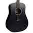 Martin D-X1 Acoustic Guitar, Black w/Gig Bag