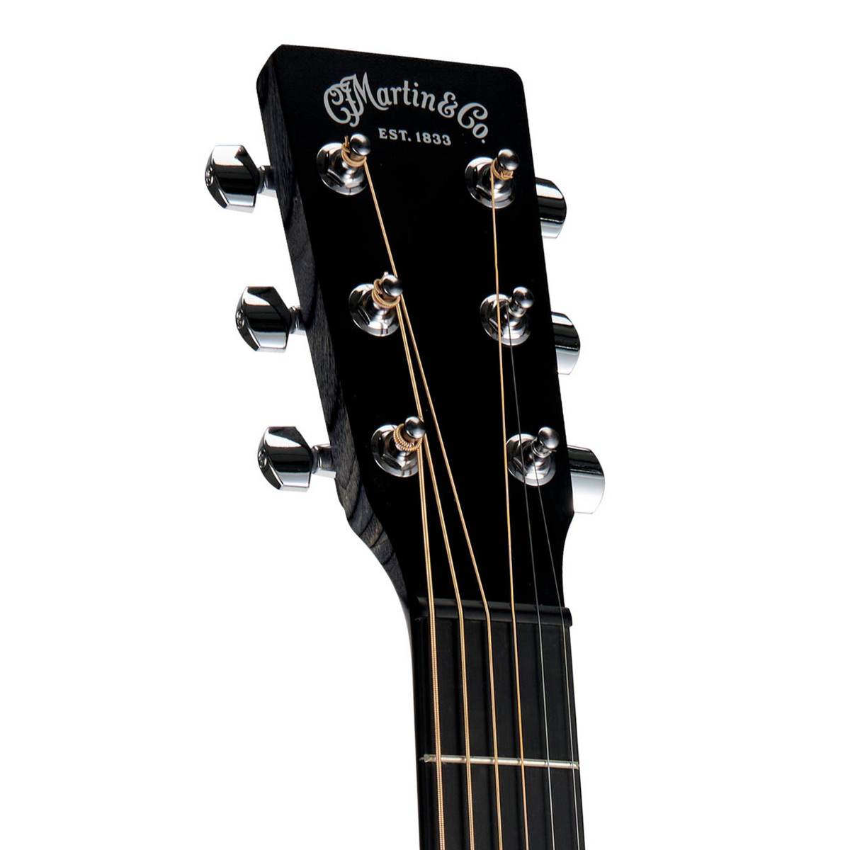 Martin D-X1 Acoustic Guitar, Black w/Gig Bag