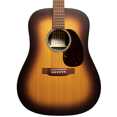 Martin D-X2E Brazilian Burst Special Acoustic-Electric Guitar, Vintage Burst