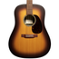 Martin D-X2E Brazilian Burst Special Acoustic-Electric Guitar, Vintage Burst
