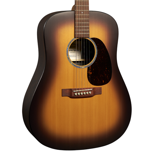 Martin D-X2E Brazilian Burst Special Acoustic-Electric Guitar, Vintage Burst