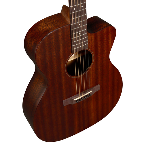 Martin Road Series Special GPC-10E Acoustic-Electric Guitar, Satin Sapele w/Gig Bag